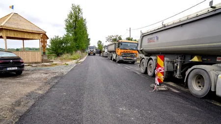 EM Prime Construct asfaltează 6 km din localitatea Ciobanu cu 7,8 milioane de lei