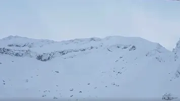 Avalanșă de amploare la Bâlea Lac declanşată de doi schiori (VIDEO)