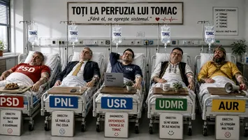 Sindromul Tomac: partidele de Sistem comit dezastrul și cheamă un anonim să stingă incendiul