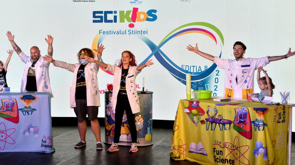 Începe cel mai mare festival al ştiinţei dedicat copiilor