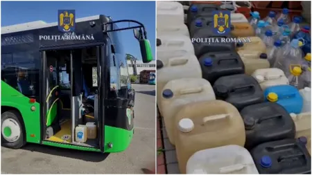 Zeci de angajați RAT Brașov, arestați pentru furt de motorină. Combustibilul era vândut cu 5 lei litrul