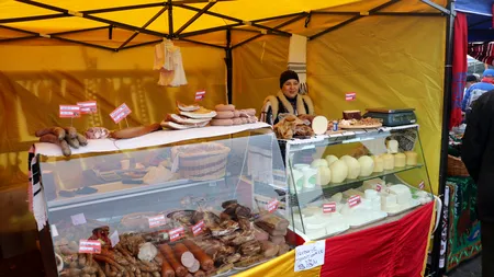 Un nou târg de produse tradiționale românești s-a deschis în București