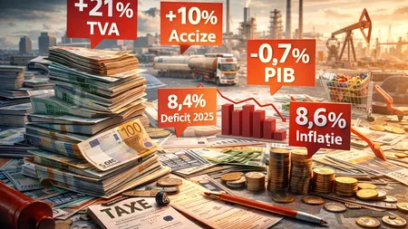 Fiscalitatea României: taxe mai mari, consum mai mic - ce s-a schimbat în 2025