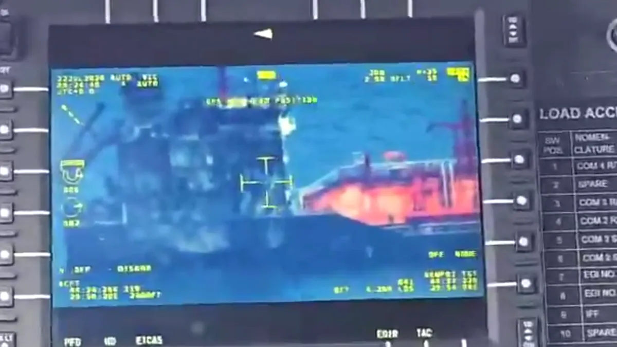 Pericolul încă persistă pe nava Gas Lisbon. Echipele nu pot urca la bord