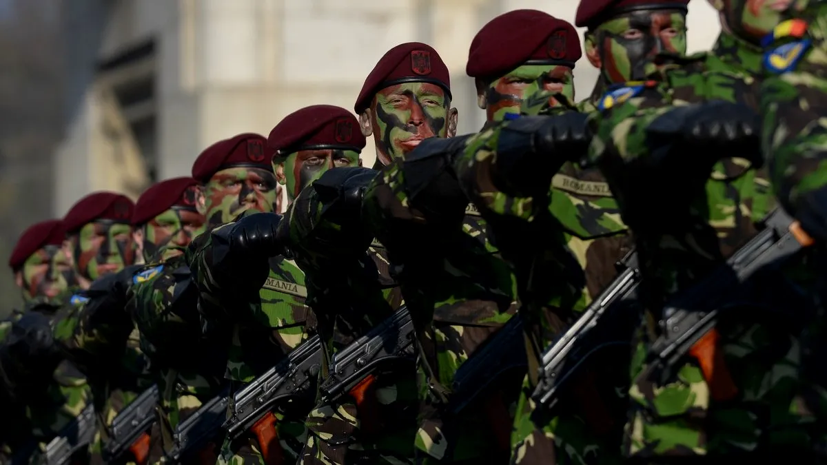 Armata Română face angajări! Ce salarii pot obține tinerii care aleg cariera militară