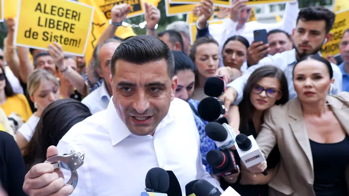 George Simion susține că AUR are peste 20%