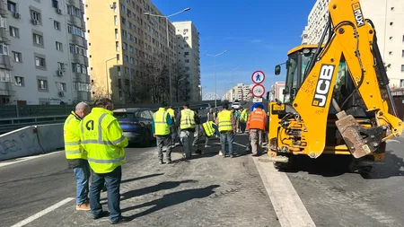Primele reparații la pasajul Doamna Ghica, la mai puțin de jumătate de an de la inaugurare. EXCLUSIV