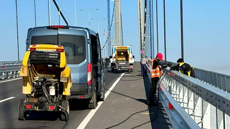 CNAIR a terminat numărătoarea șuruburilor la podul peste Dunăre de la Brăila