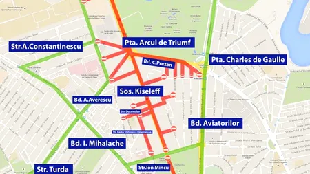 Restricții de trafic în București. Rutele ocolitoare recomandate