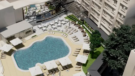 Radisson Blu va fi extins de la 423 la 623 de camere, iar lobby-ul și grădina hotelului vor fi transformate