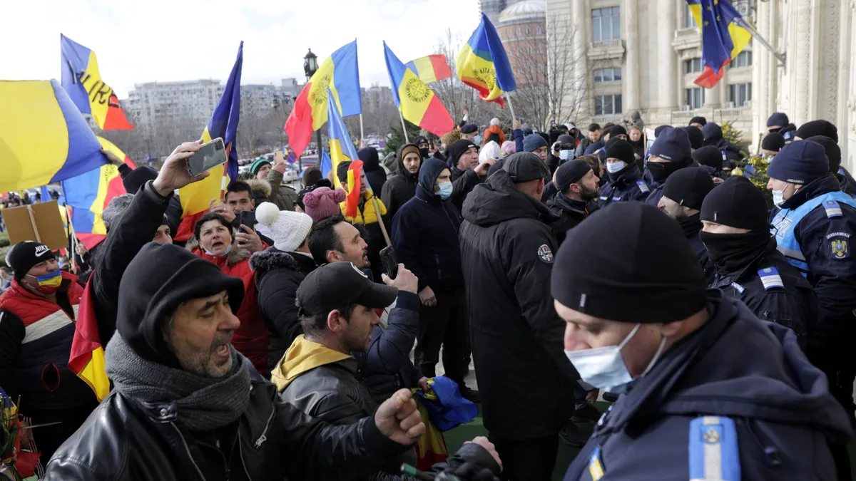 Amenzi de peste 250.000 de lei au fost aplicate în urma protestelor de la Palatul Parlamentului