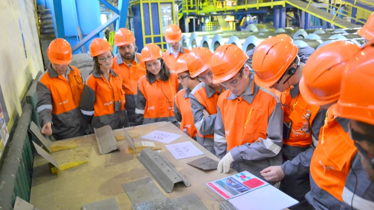 Combinatul din Galați cooptează absolvenți de universitate pentru Programul „GreenSteel”