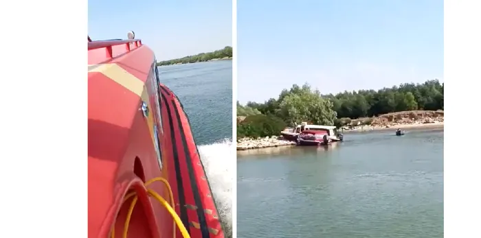 Accident naval la Maliuc