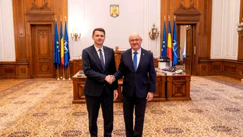 Vizită cu semnificație diplomatică, la București, cu o zi înainte de un eveniment important pentru Republica Moldova