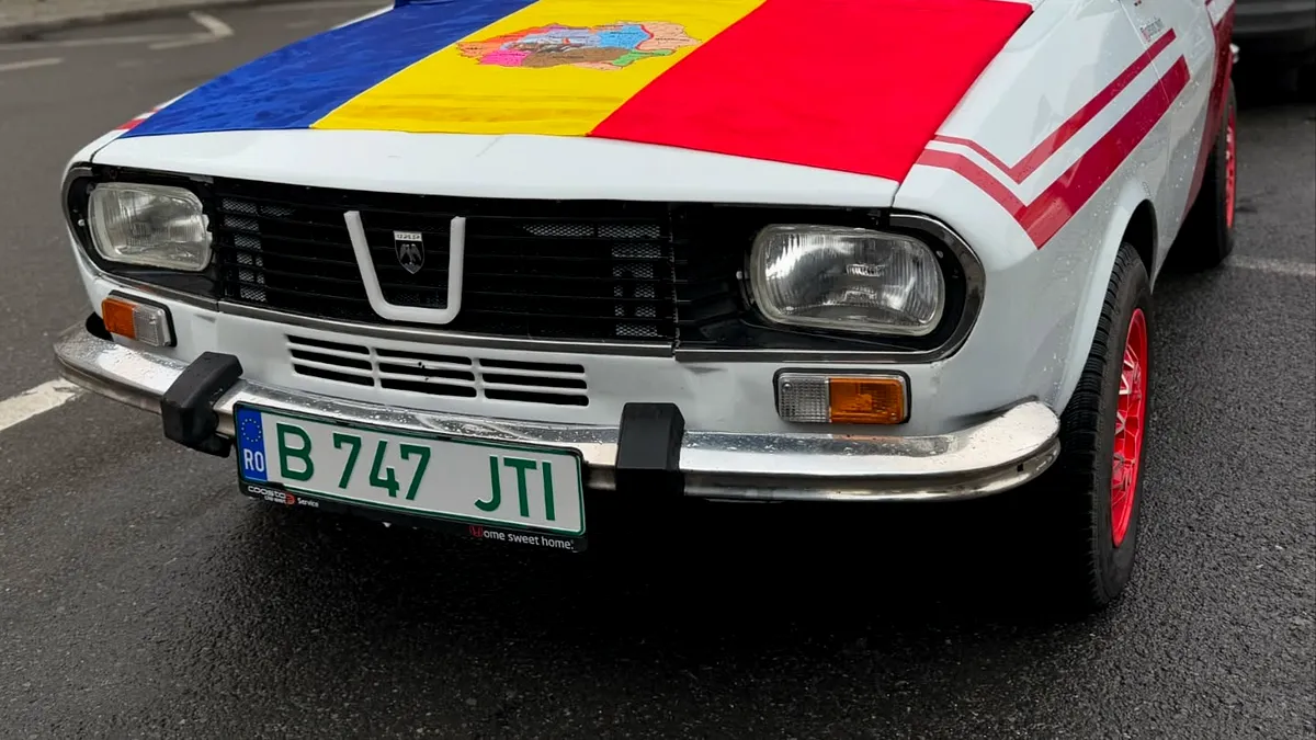 Singura Dacia 1300 electrică din lume circulă pe străzile unui oraș din România: Povestea unui proiect inedit