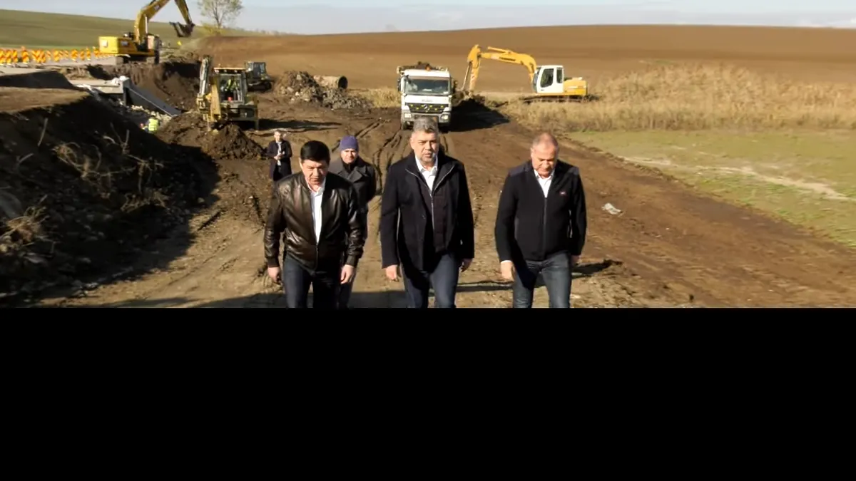 Marcel Ciolacu: Progres semnificativ în refacerea drumurilor județene din Galați, afectate de inundațiile din septembrie