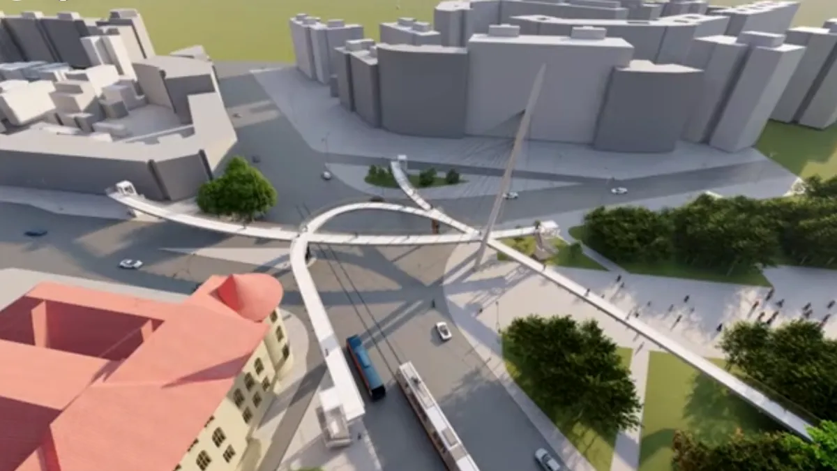 Primarul Sectorului 4 a anunțat cum va arăta pasarela pietonală peste Bd. Tineretului