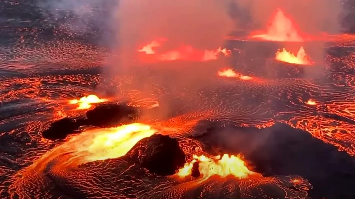 Unul dintre cei mai activi vulcani ai planetei a erupt VIDEO