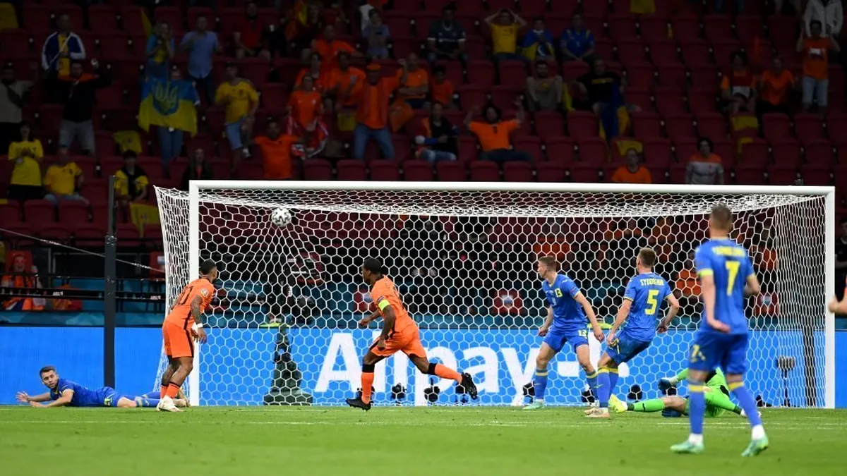 EURO 2020 | Olanda - Ucraina, cel mai spectaculos meci de la turneul final VIDEO