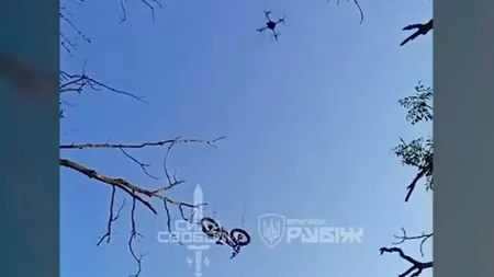 Salvare ca în filme pentru un soldat ucrainean