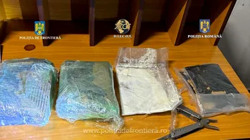 Scene de film pe A1! Doi sârbi prinși cu cocaină de milioane de euro