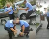 De la o bere la cătușe. Bărbat cardiac, târâit şi trântit pe asfalt de Poliția Locală (VIDEO)