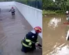 Ploi torențiale în Prahova. Viituri și gospodării inundate în mai multe localități din județ