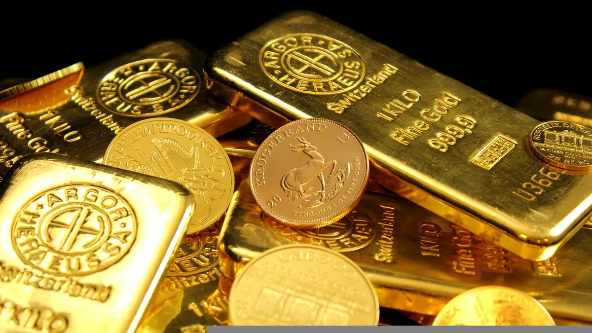 BNR a cotat aurul la un nivel record. Pe plan global, cotaţia metalului galben profită de de-dolarizare şi de-americanizare