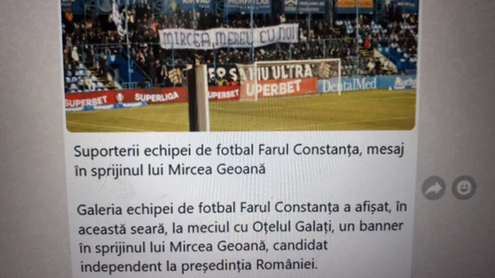 GAFĂ DE PROPORȚII a echipei de campanie a lui Geoană