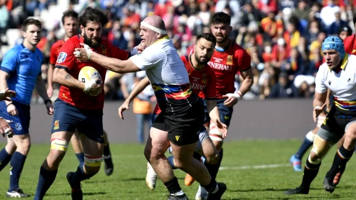 România, învinsă de Spania la Rugby Europe Championship 2022