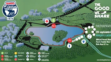 Brașov găzduiește, pe 20 septembrie, Bimbo Global Race România 2025 – cea mai mare cursă caritabilă de alergare din lume