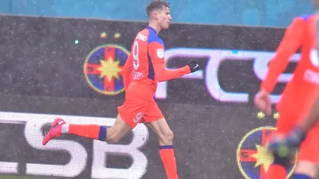 FCSB – FC Voluntari 1-0. Octavian Popescu a marcat la ultima fază (Video)