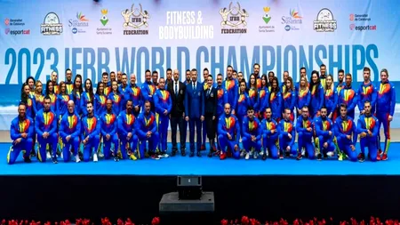 România pe locul trei la Campionatul Mondial de Culturism şi Fitness