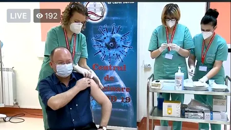 LIVE Miniștrii Guvernului Cîțu se vaccinează