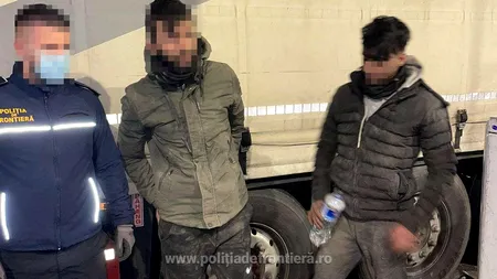 Patru migranți, găsiți de Poliția de Frontieră pe osiile unor camioane. Toți intenționau să ajungă în Germania