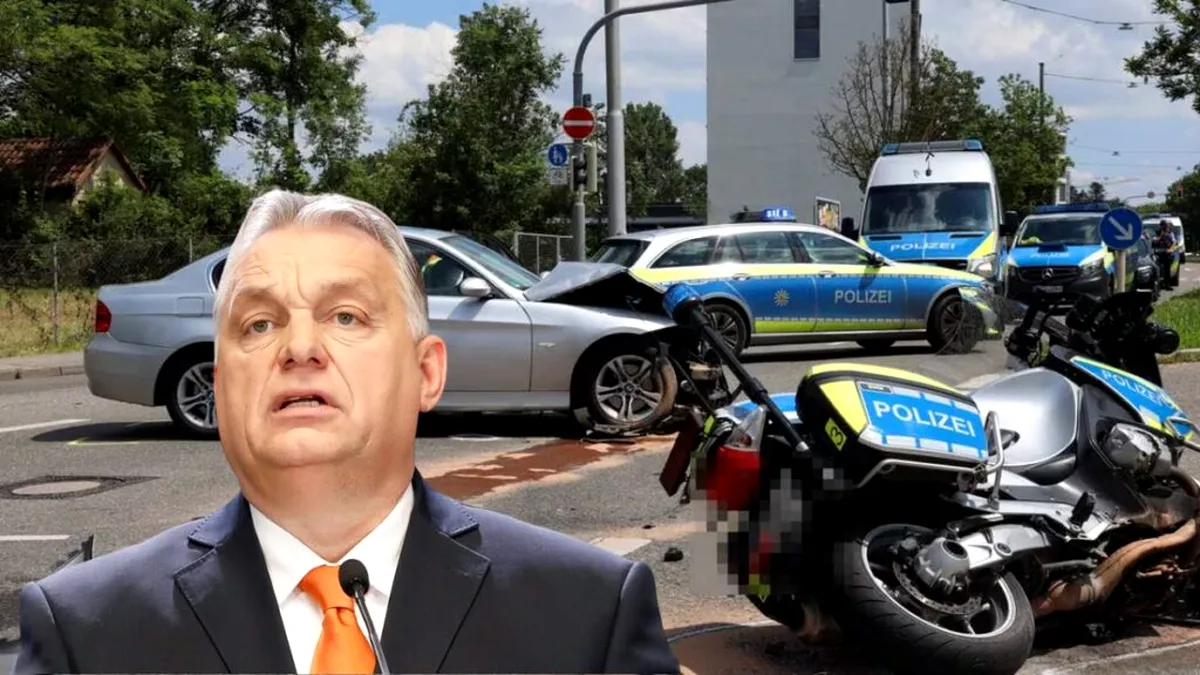 Ofițer din escorta premierului Orban, mort într-un accident, în Germania