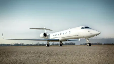 Cum arată interiorul avionului de lux cu care Klaus Iohannis zboară în Africa