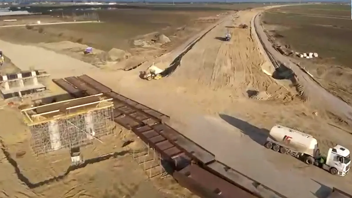 Cum arată acum lotul 3 Pietroasele – Buzău din Autostrada Moldovei (VIDEO)
