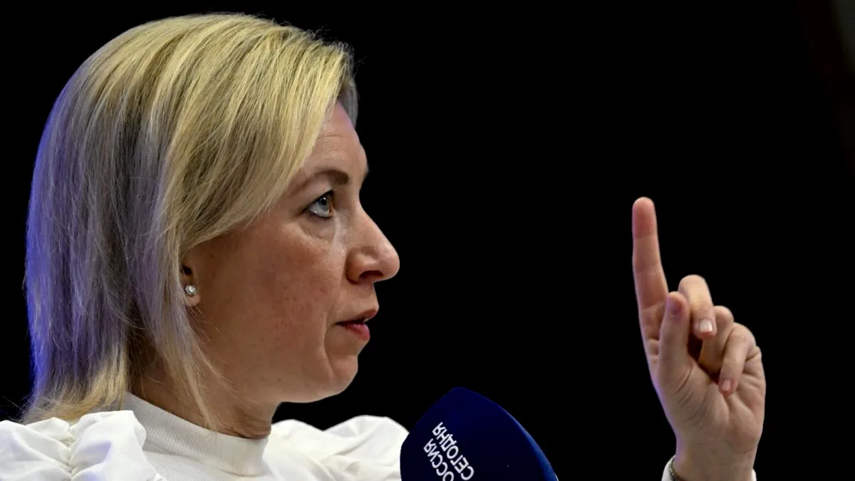 Zaharova amenință România: „Ignorați riscurile, susțineți regimul sângeros și destabilizați securitatea Europei”