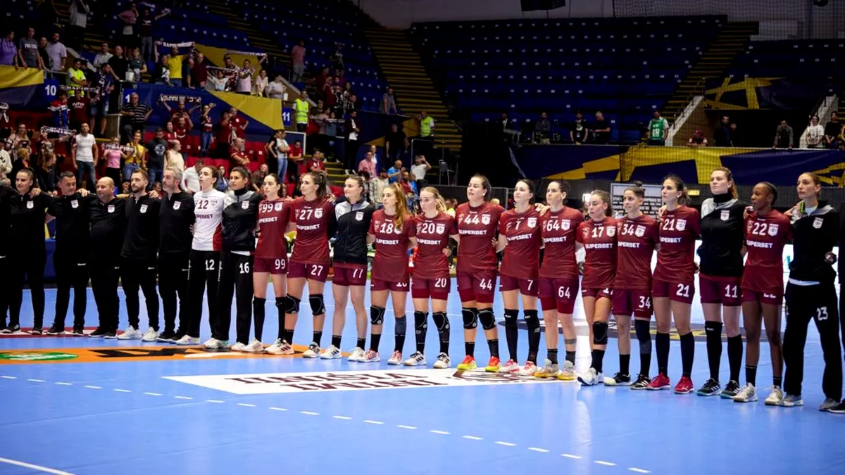 Victorie de senzație pentru CS Rapid, în Liga Campionilor la handbal feminin