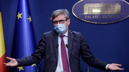 Virgil Popescu, ministrul Energiei, anunță că este, pentru a treia oară, infectat cu Covid