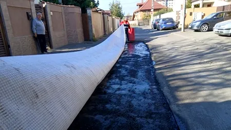 Intervenție realizată de Societatea Infrastructura S5 pe Drumul Ghindari