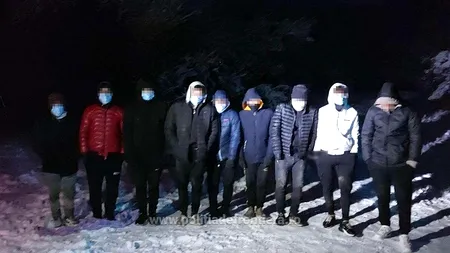 Nouă migranţi au fost depistaţi de poliţiştii constănțeni, după ce au trecut clandestin frontiera dinspre Bulgaria