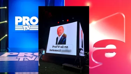 (VIDEO) Pro TV, replică tăcută la mesajul vulgar din petrecerea Antena 1: un singur cuvânt pe ecran