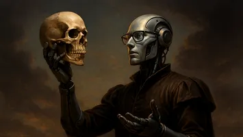Un robot admis la doctorat în Dramă și Film: schimb estetic între specii sau buclă de imagine?