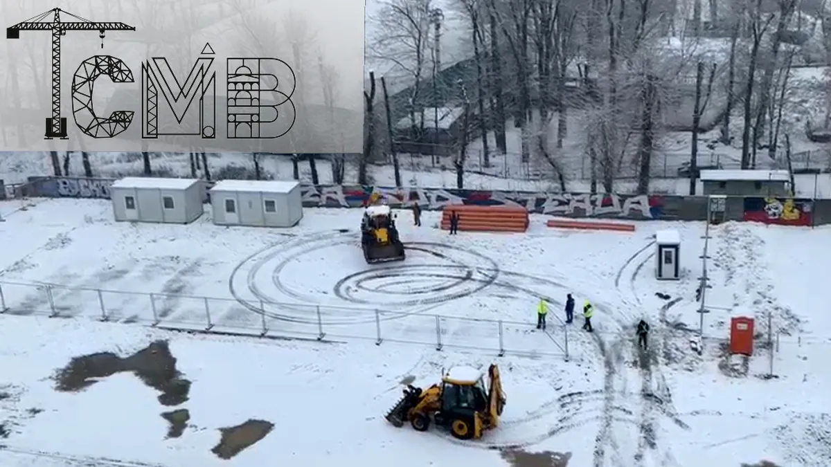 Drifturi cu buldoexcavatoarele TCMB în Prelungirea Ghencea