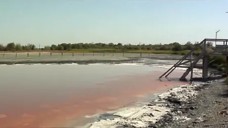 Lacul Sărat alimentat cu apă din Dunăre, prin canale de irigații