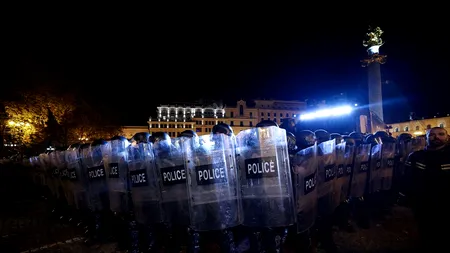 Georgia: Proteste violente după decizia de amânare a aderării la UE