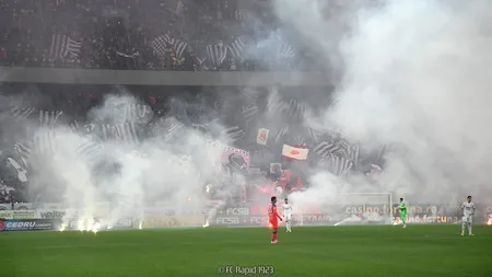Sancţiunile date de Jandarmerie în urma incidentelor din timpul derby-ului FCSB – Rapid