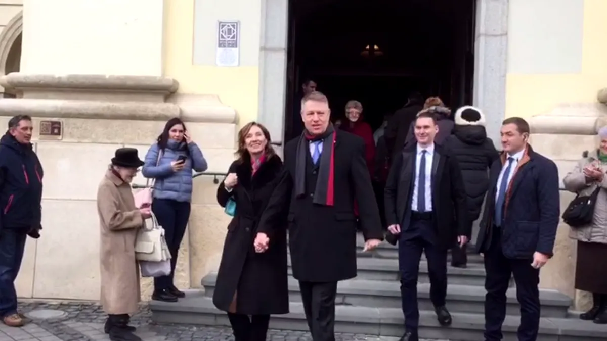 Prima apariție publică a lui Iohannis, după demisia de la Cotroceni